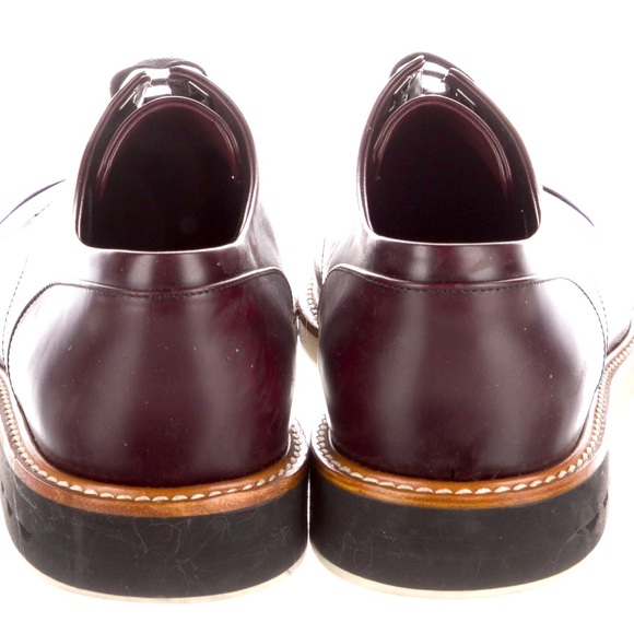 LOUIS VUITTON Men’s 100% Authentic Derby Leather Shoes, Excellent Condition, 9. - Picture 3 of 5